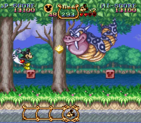 Captura de tela de The Magical Quest Starring Mickey Mouse (3 de 3)