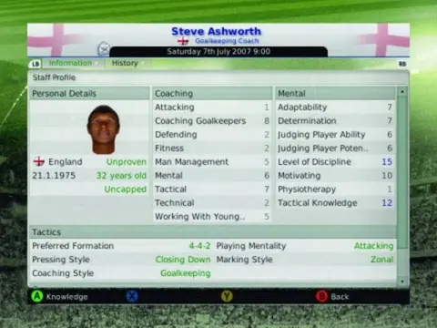 Captura de tela de Football Manager 2008 (1 de 3)