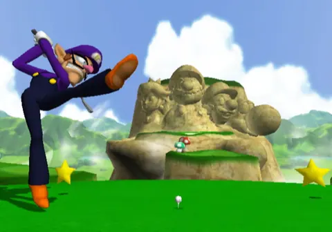 Captura de tela de Mario Golf: Toadstool Tour (3 de 4)