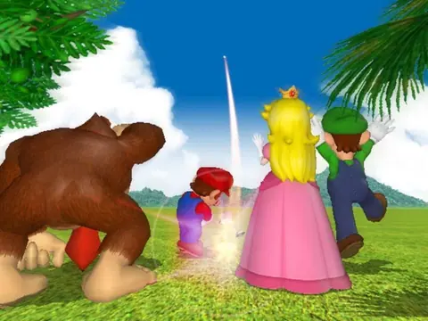 Captura de tela de Mario Golf: Toadstool Tour (4 de 4)