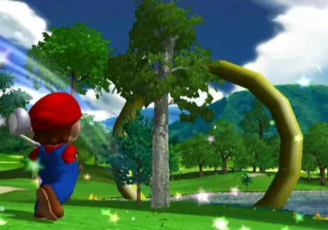 Captura de tela de Mario Golf: Toadstool Tour (2 de 4)
