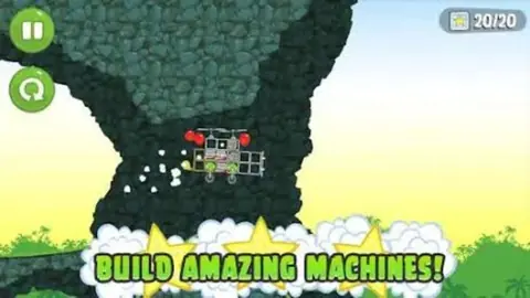 Captura de tela de Bad Piggies (2 de 3)