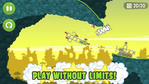Captura de tela de Bad Piggies (1 de 3)