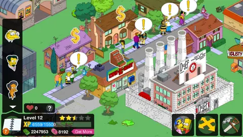 Captura de tela de The Simpsons: Tapped Out (1 de 4)