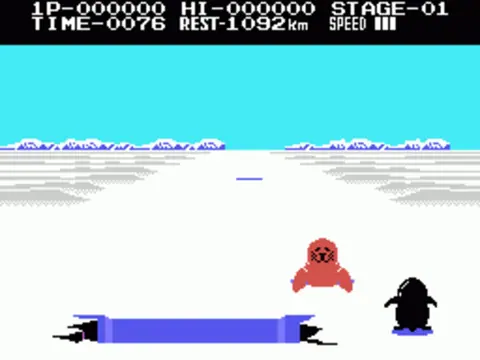 Captura de tela de Antarctic Adventure (1 de 4)