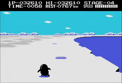 Captura de tela de Antarctic Adventure (2 de 4)