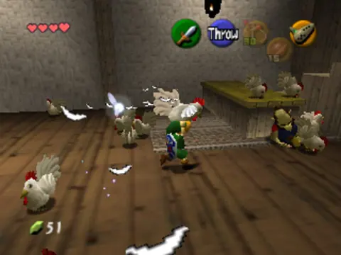 Captura de tela de The Legend of Zelda: Ocarina of Time (3 de 4)