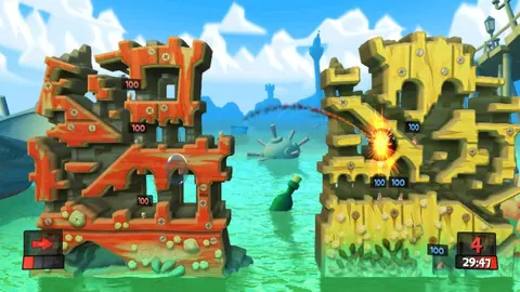 Captura de tela de Worms Revolution (3 de 4)