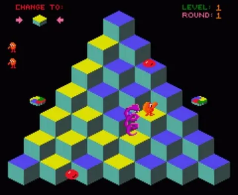 Captura de tela de Q*bert (1 de 3)