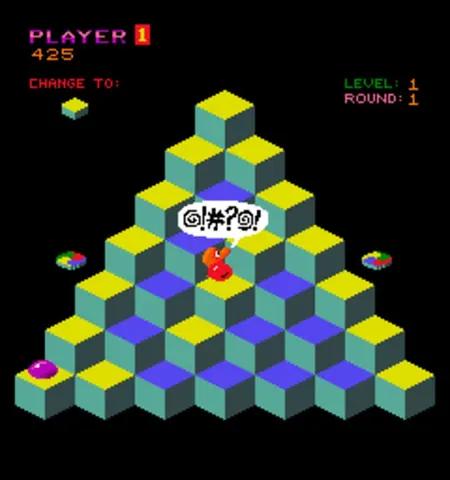 Captura de tela de Q*bert (3 de 3)