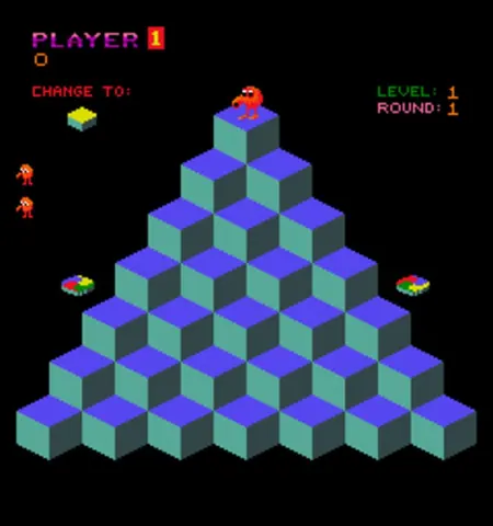 Captura de tela de Q*bert (2 de 3)