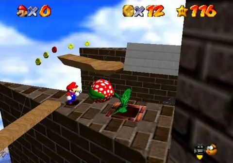 Captura de tela de Super Mario 64 (2 de 4)