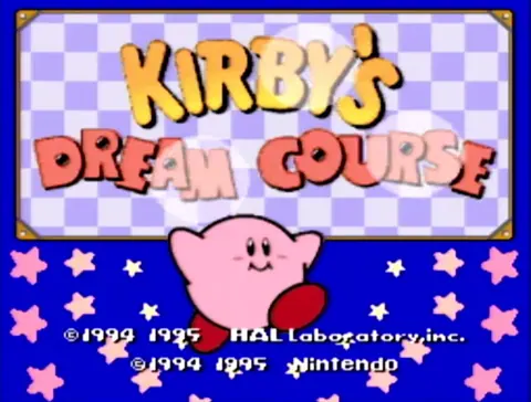 Captura de tela de Kirby's Dream Course (1 de 4)