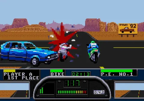 Captura de tela de Road Rash II (3 de 4)