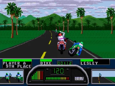 Captura de tela de Road Rash II (1 de 4)