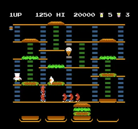 Captura de tela de BurgerTime (2 de 4)