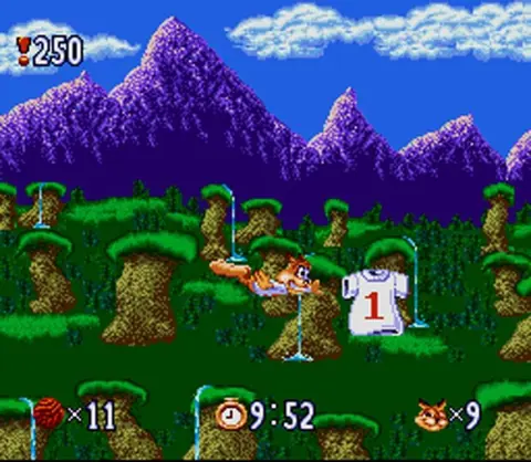 Captura de tela de Bubsy in Claws Encounters of the Furred Kind (1 de 4)
