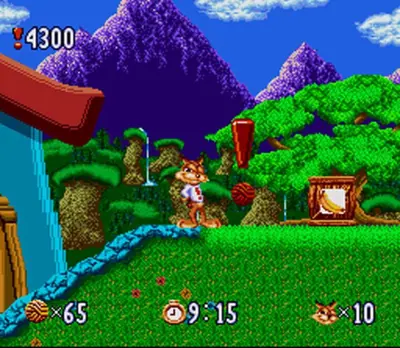 Captura de tela de Bubsy in Claws Encounters of the Furred Kind (3 de 4)