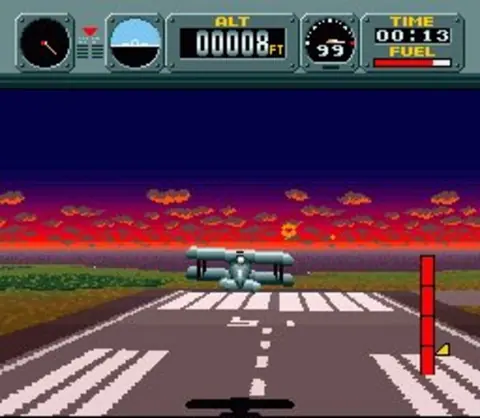 Captura de tela de Pilotwings (3 de 4)