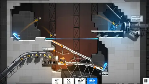 Captura de tela de Bridge Constructor Portal (1 de 4)