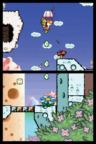 Captura de tela de Yoshi's Island DS (3 de 4)