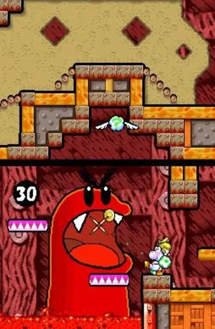 Captura de tela de Yoshi's Island DS (1 de 4)