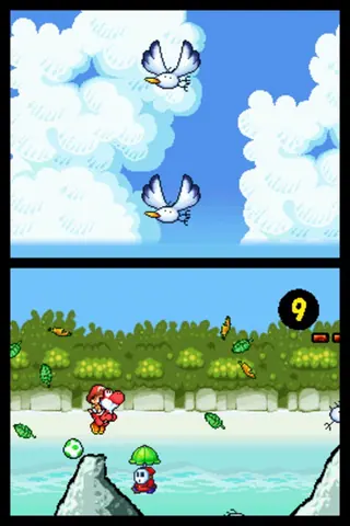 Captura de tela de Yoshi's Island DS (4 de 4)