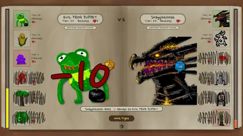 Captura de tela de Doodle Dice Monsters (1 de 4)