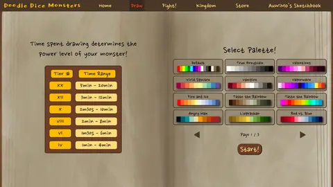 Captura de tela de Doodle Dice Monsters (2 de 4)