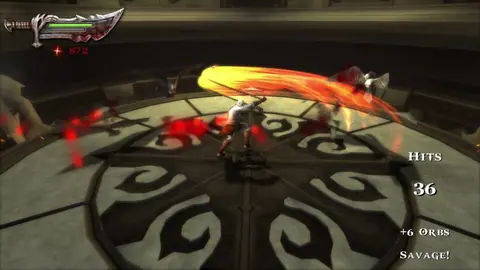 Captura de tela de God of War: Chains of Olympus (2 de 3)