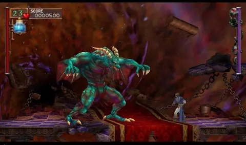 Captura de tela de Castlevania: The Dracula X Chronicles (3 de 4)