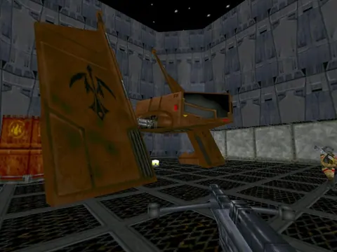 Captura de tela de Star Wars: Jedi Knight - Mysteries of the Sith (4 de 4)
