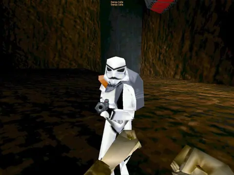 Captura de tela de Star Wars: Jedi Knight - Mysteries of the Sith (3 de 4)