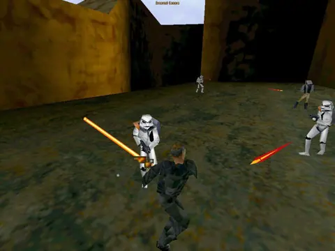 Captura de tela de Star Wars: Jedi Knight - Mysteries of the Sith (2 de 4)