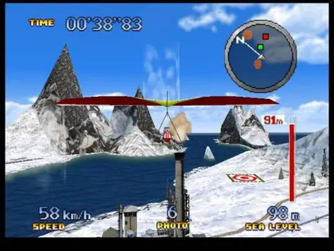 Captura de tela de Pilotwings 64 (4 de 4)