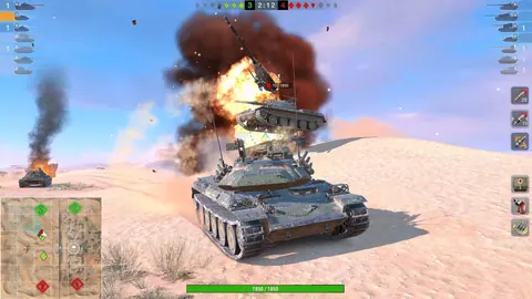 Captura de tela de World of Tanks: Blitz (3 de 4)