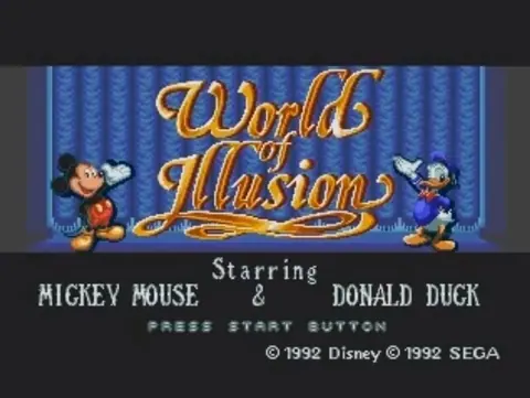 Captura de tela de World of Illusion Starring Mickey Mouse and Donald Duck (1 de 4)