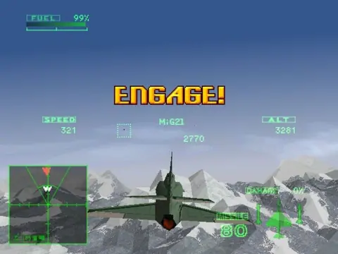 Captura de tela de Ace Combat 2 (1 de 4)