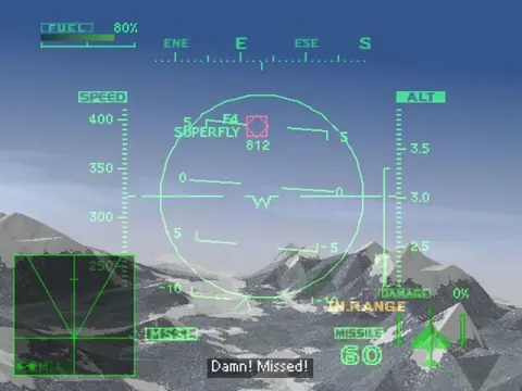 Captura de tela de Ace Combat 2 (2 de 4)