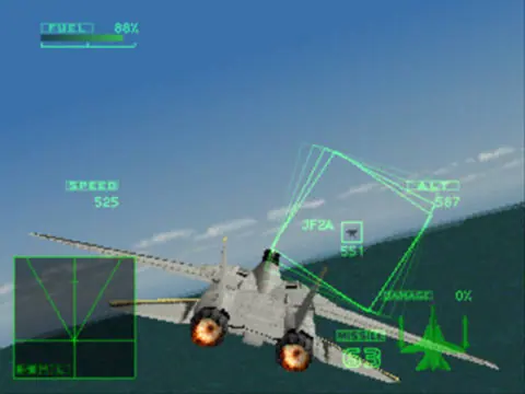 Captura de tela de Ace Combat 2 (3 de 4)