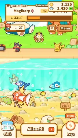 Captura de tela de Pokémon: Magikarp Jump (3 de 4)