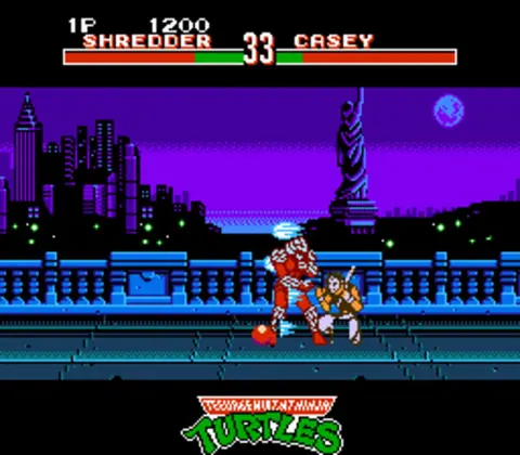 Captura de tela de Teenage Mutant Ninja Turtles: Tournament Fighters (2 de 4)