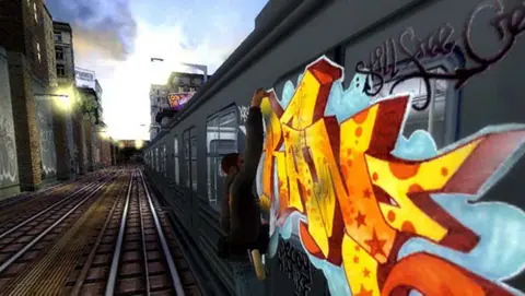 Captura de tela de Marc Ecko's Getting Up: Contents Under Pressure (2 de 4)