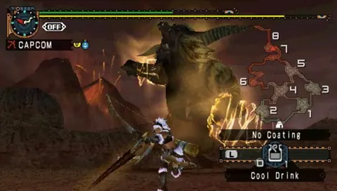 Captura de tela de Monster Hunter Freedom Unite (4 de 4)