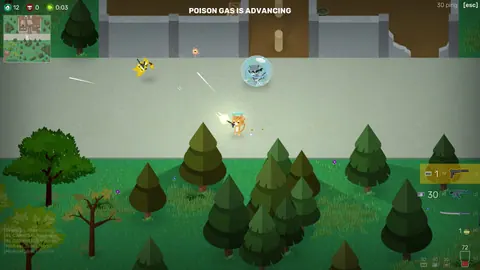 Captura de tela de Super Animal Royale (1 de 4)