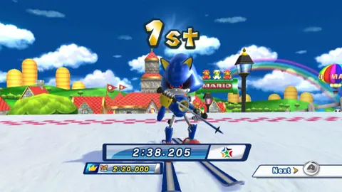 Captura de tela de Mario & Sonic at the Olympic Winter Games (4 de 4)