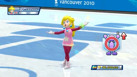 Captura de tela de Mario & Sonic at the Olympic Winter Games (3 de 4)