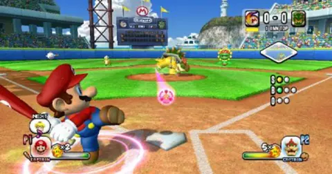 Captura de tela de Mario Super Sluggers (1 de 4)