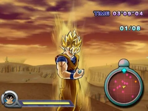 Captura de tela de Dragon Ball Z: Infinite World (1 de 1)