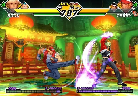 Captura de tela de Capcom vs. SNK 2: Mark of the Millennium 2001 (2 de 4)